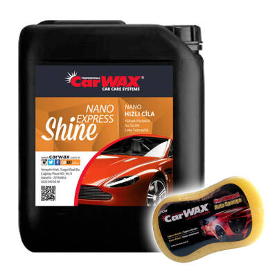  Nano Hızlı Cila - Nano Express Shine - 5 KG Sünger Hediyeli - 1